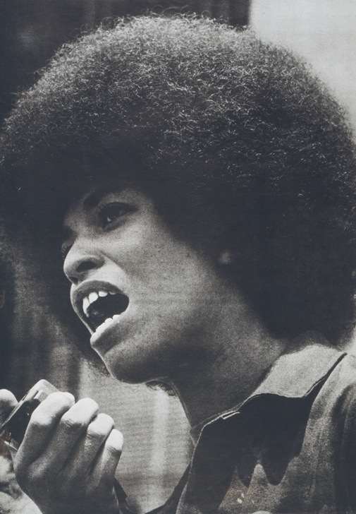 Angela Davis, between 1965 and 1980, Prints & Photographs Division, Library of Congress, LC-USZC4-7998.